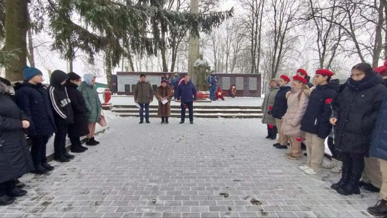81 годовщина освобождения сёл Новослободского сельского поселения от немецко-фашистских захватчиков.